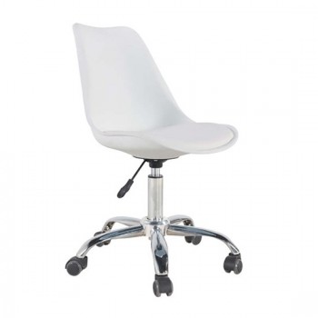 Καθίσματα Γραφείου BS1300 Λευκή-Σ2-Καρέκλα Γραφείου