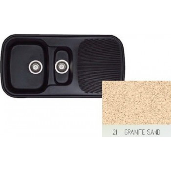 Sanitec Classic 301 Granite Sand Νεροχύτης