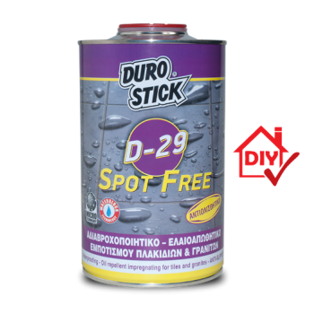 Durostick D-29 Spot Free Αδιαβροχοποιητικό, ελαιοαπωθητικό εμποτισμού πλακιδίων - γρανιτών 4lt