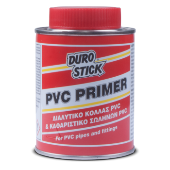 Durostick PVC Primer Διάφανο Για σωλήνες PVC 236ml