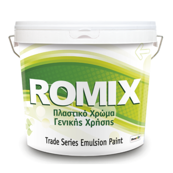 Durostick Romix Πλαστικό Χρώμα Γενικής χρήσης 9lt