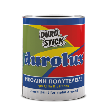 Durostick Durolux Καλάμι γυαλιστερό Ριπολίνη διαλύτου για ξύλα και μέταλλα 2.5lt