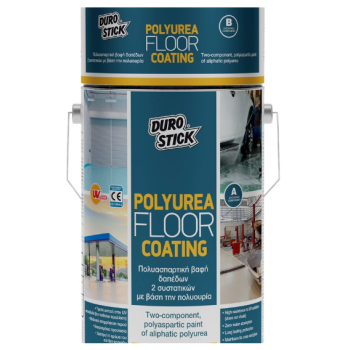 Durostick Polyurea Floor Coating Λευκό Πολυασπαρτική βαφή 2 συστατικών με βάση την πολυουρία 10kg